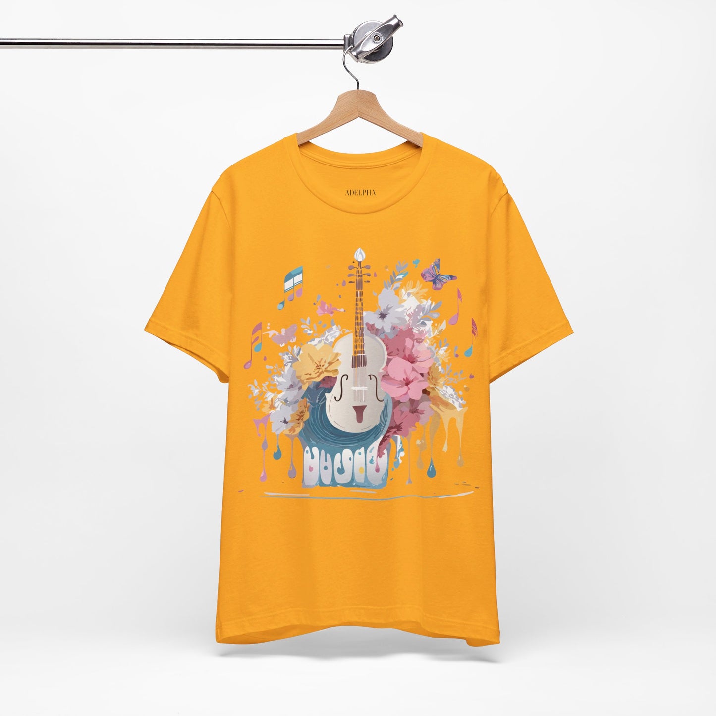 Natural Cotton Tee Shirt - Music collection