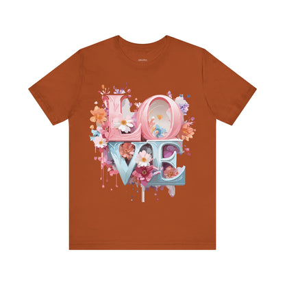 Natural Cotton Tee Shirt - Love Story Collection Printify