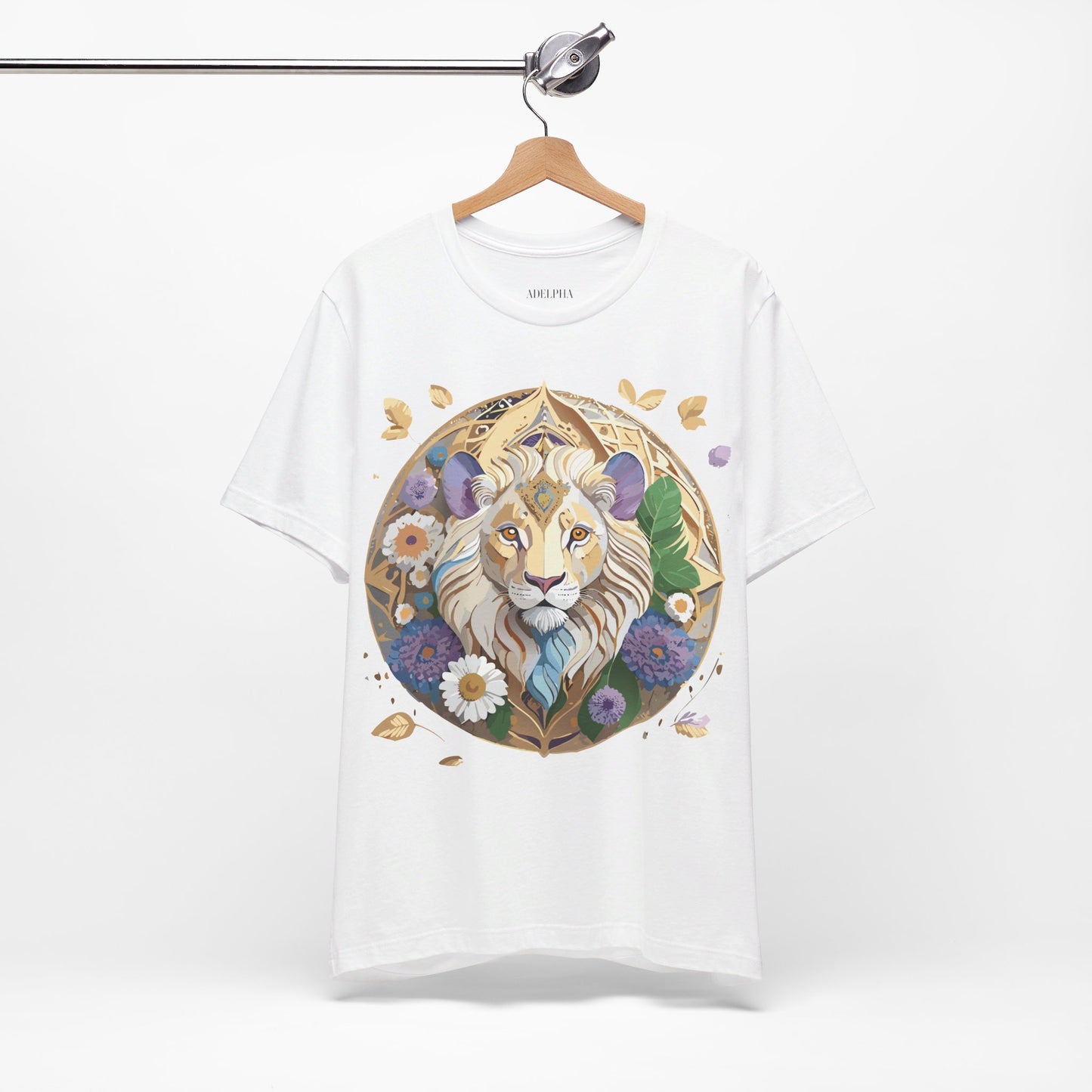 T-Shirt aus natürlicher Baumwolle – Medallion-Kollektion