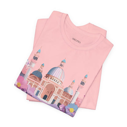 Natural Cotton Tee Shirt - Beautiful Places Collection - Venice Printify