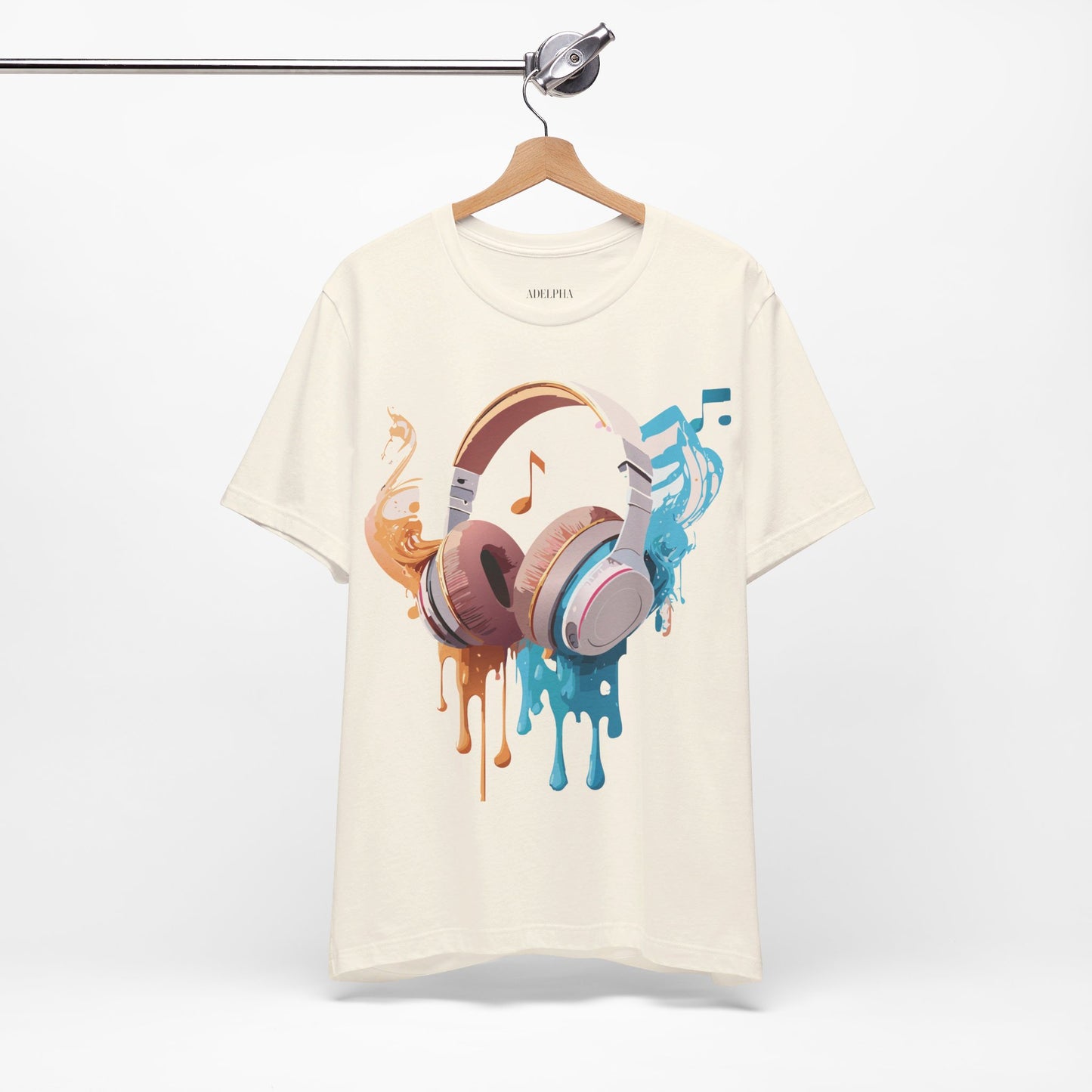 Natural Cotton Tee Shirt - Music collection