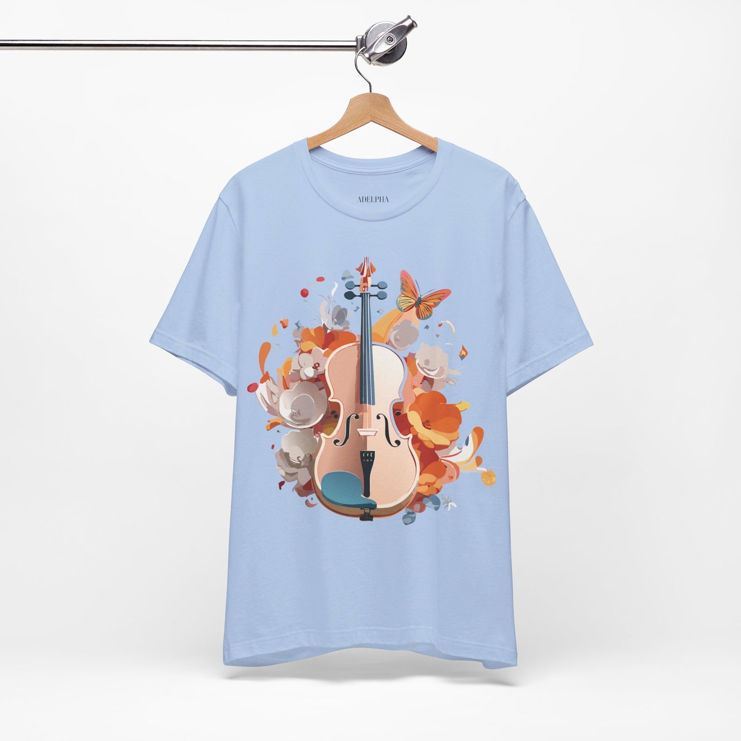 Natural Cotton Tee Shirt - Music collection