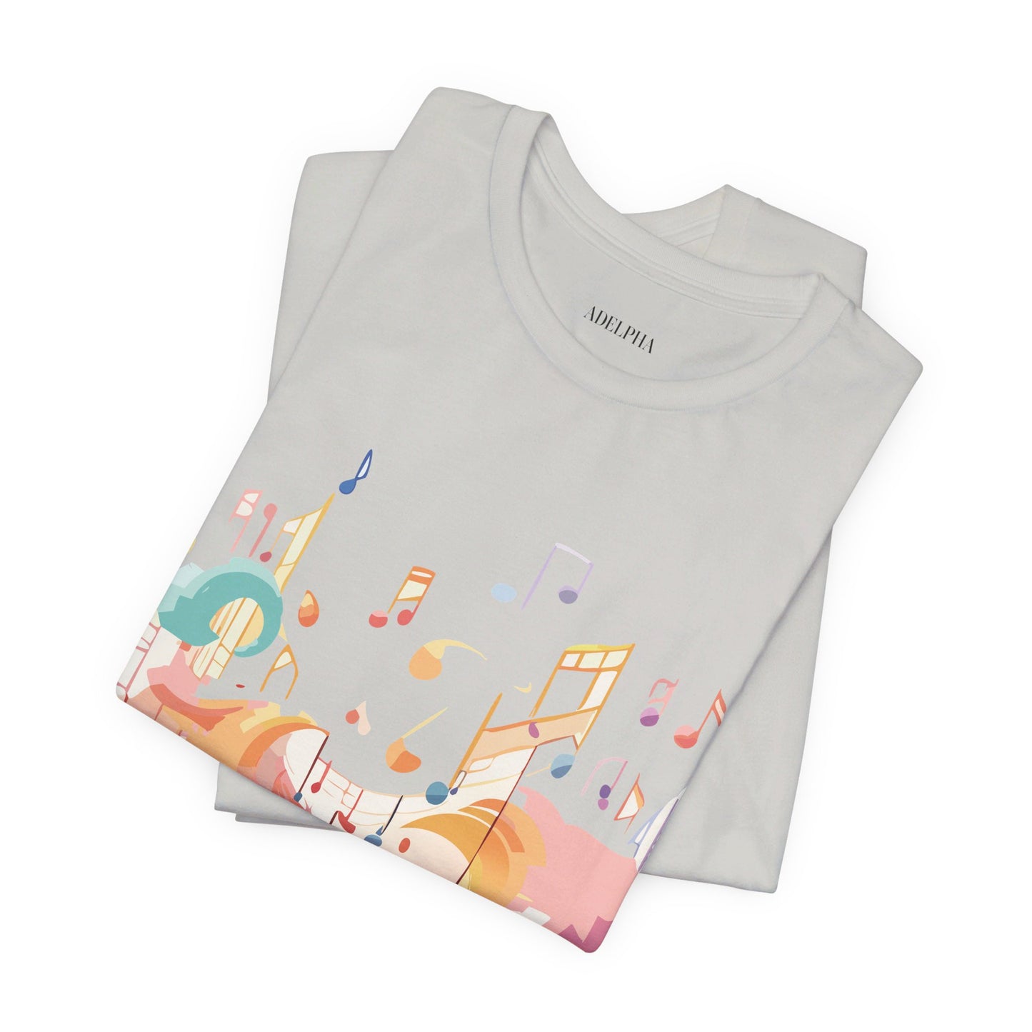 T-shirt en coton naturel - Collection Musique