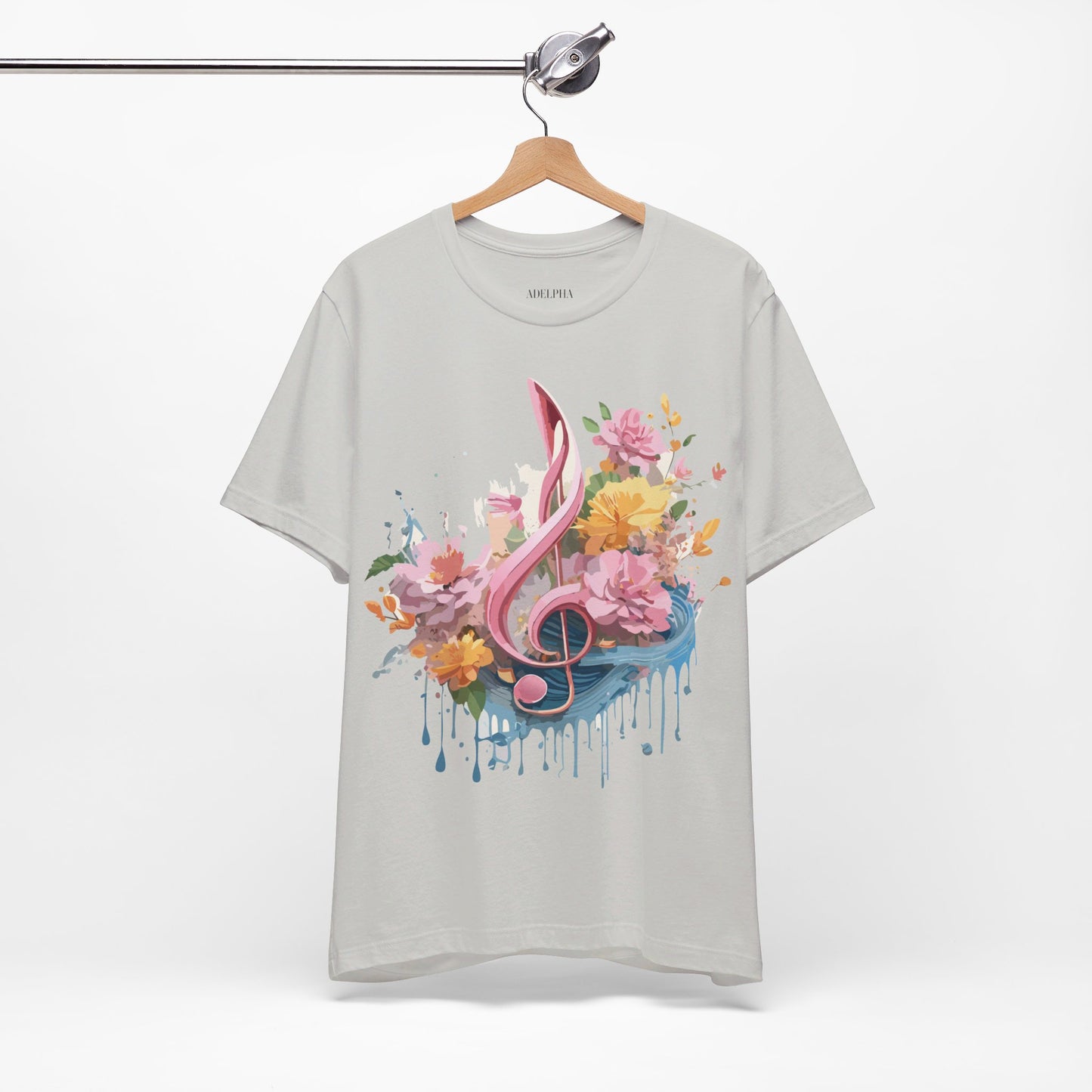 Natural Cotton Tee Shirt - Music collection