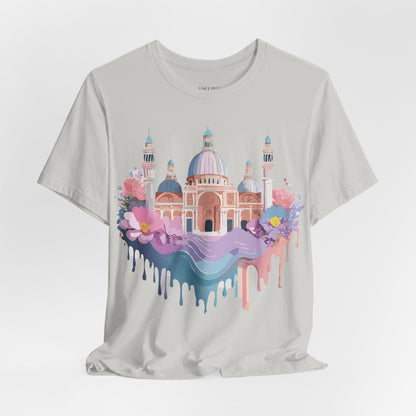 Natural Cotton Tee Shirt - Beautiful Places Collection - Venice Printify
