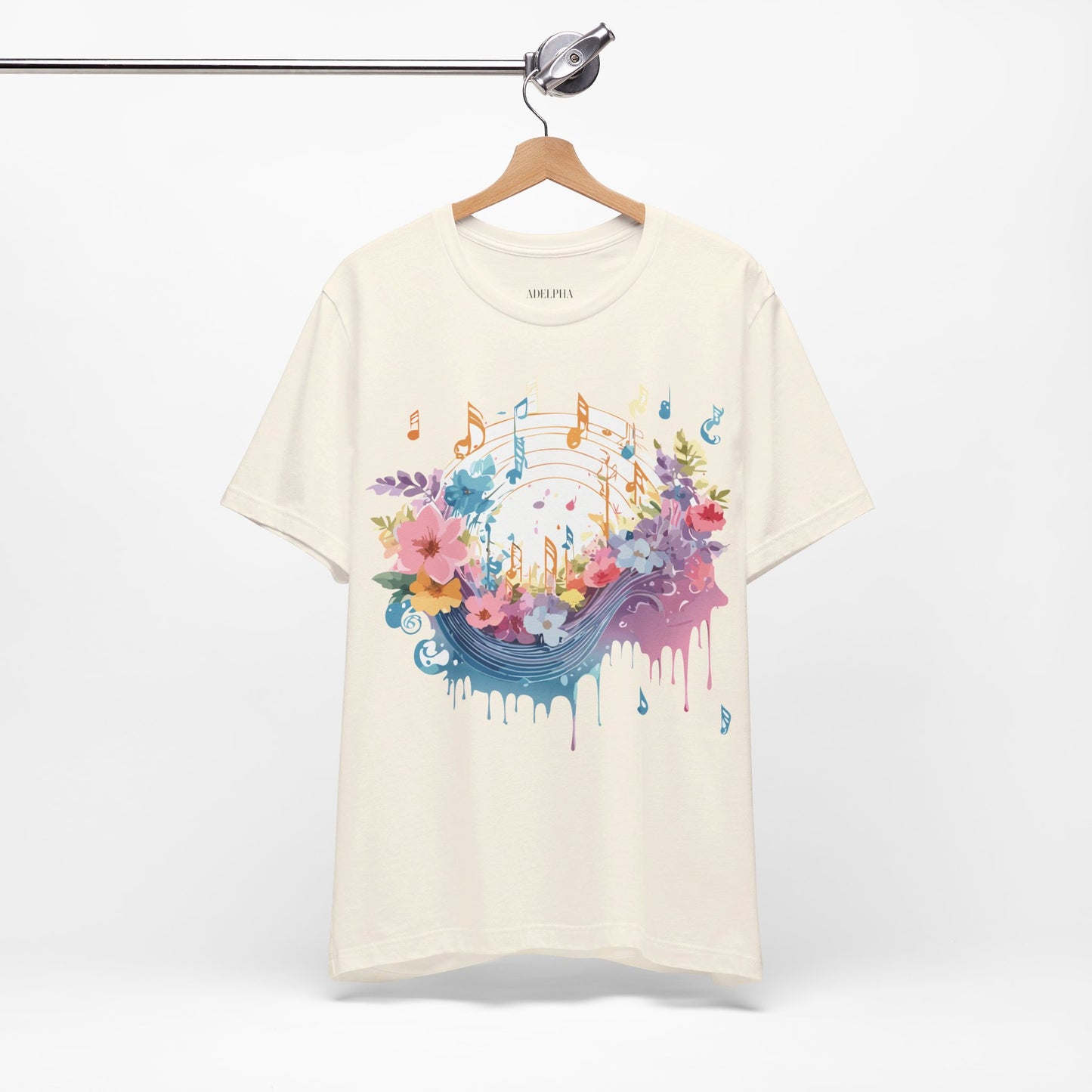 T-shirt en coton naturel - Collection Musique