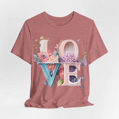 Natural Cotton Tee Shirt - Love story Collection Printify
