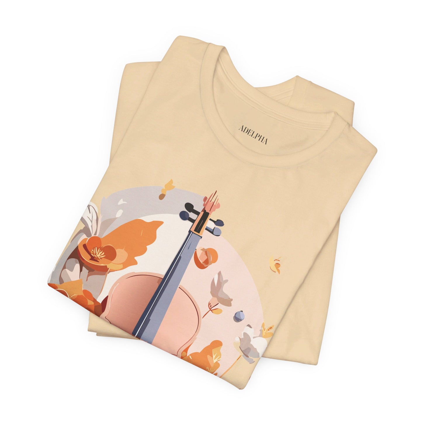 T-shirt en coton naturel - Collection Musique