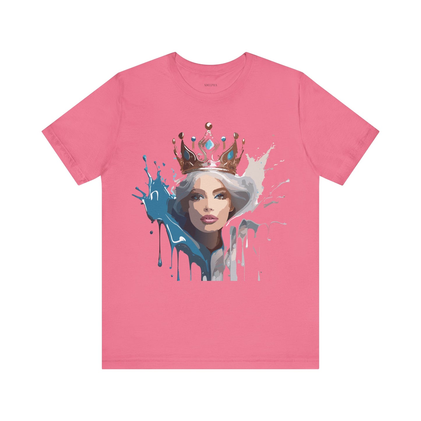 T-Shirt aus natürlicher Baumwolle – Queen Collection