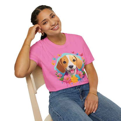 Dog Shirt Unisex Animal Tee Softstyle Cotton Comfort Everyday Wear
