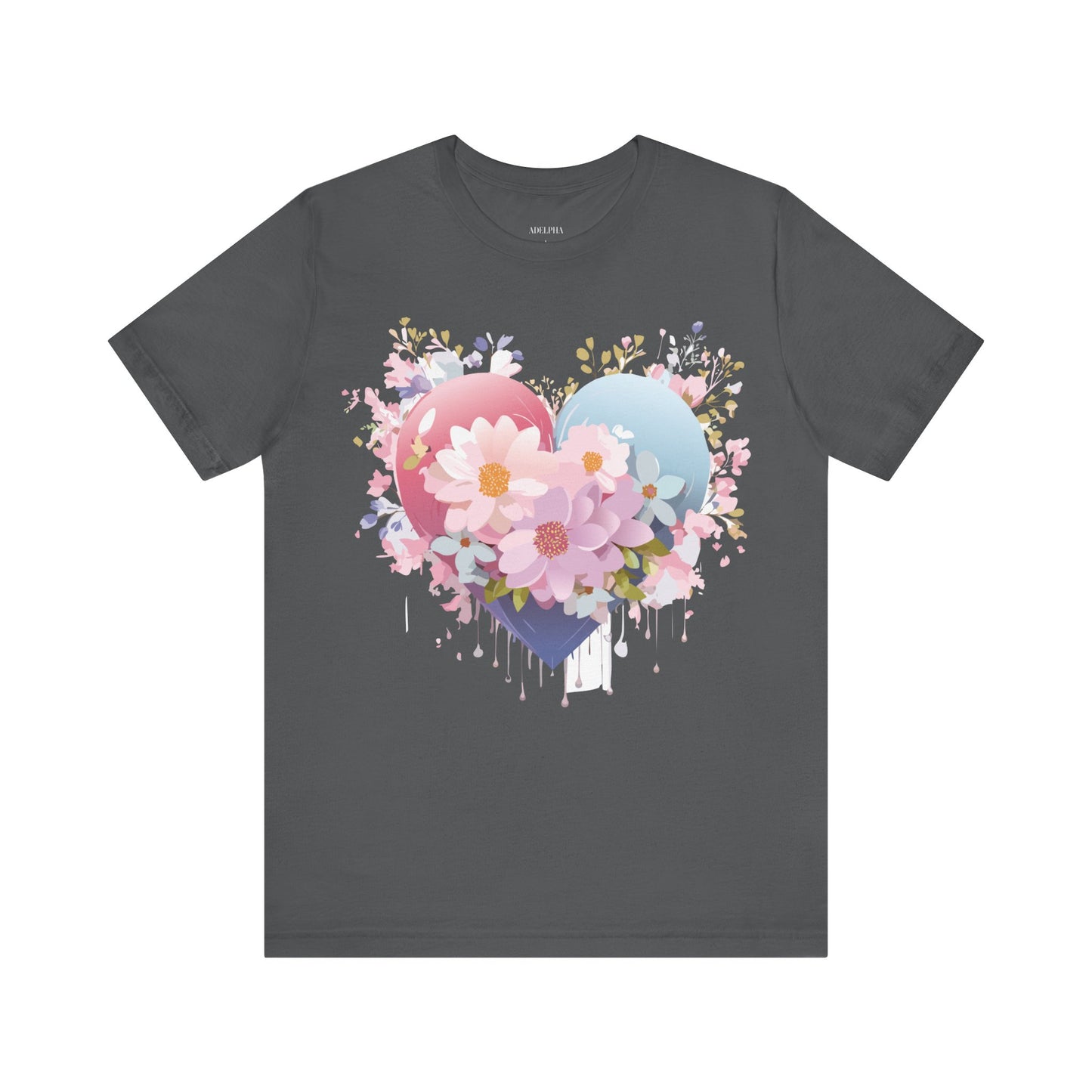 T-Shirt aus natürlicher Baumwolle – Love Story Collection