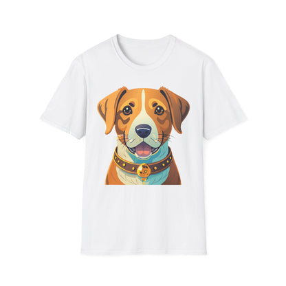 Dog Shirt Unisex Animal Tee Gildan Softstyle 64000 Cotton Tee