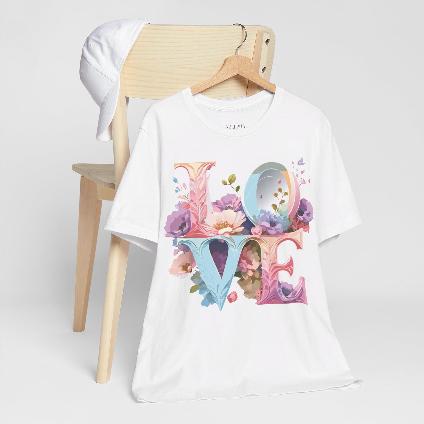 T-shirt en coton naturel - Collection Love story