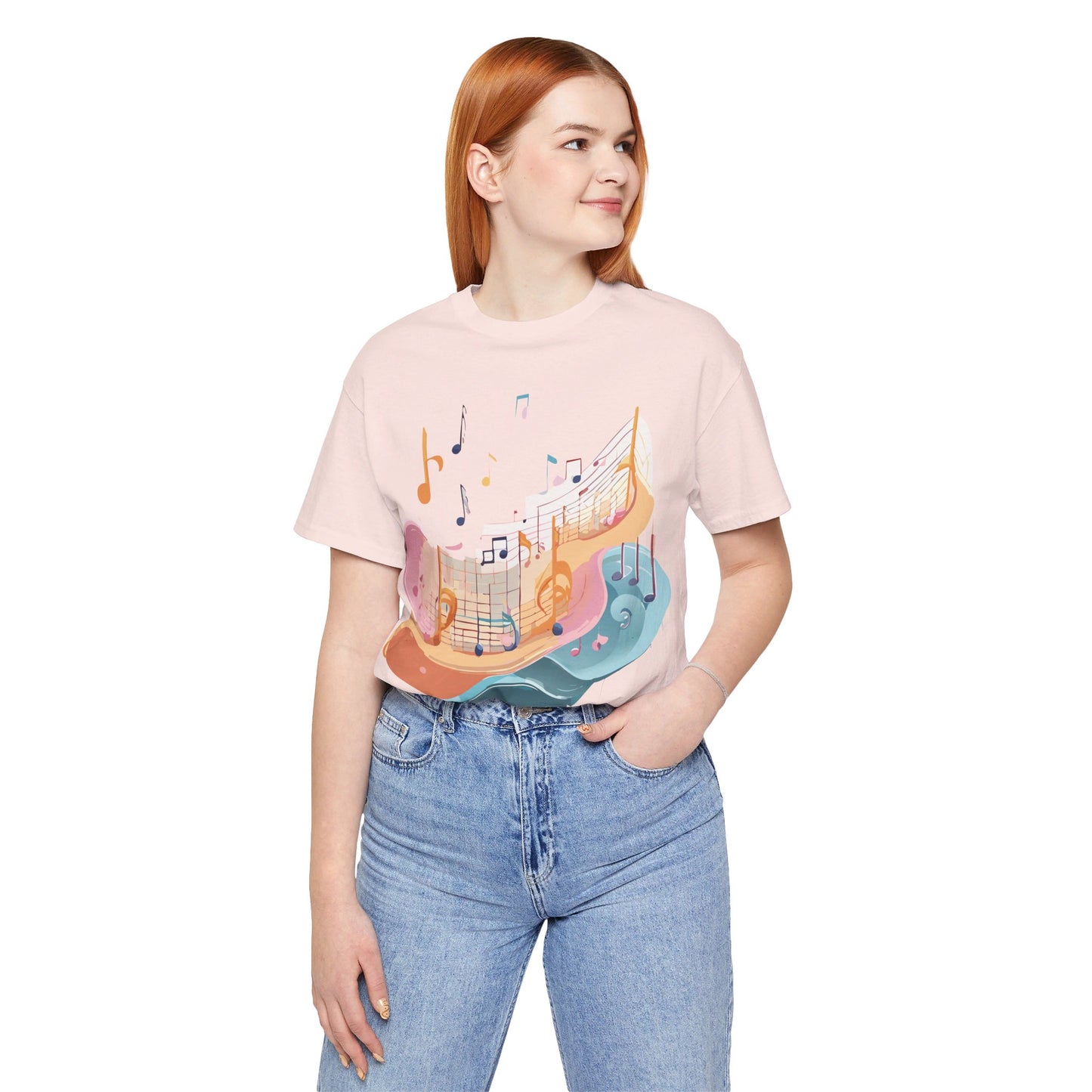 T-shirt en coton naturel - Collection Musique