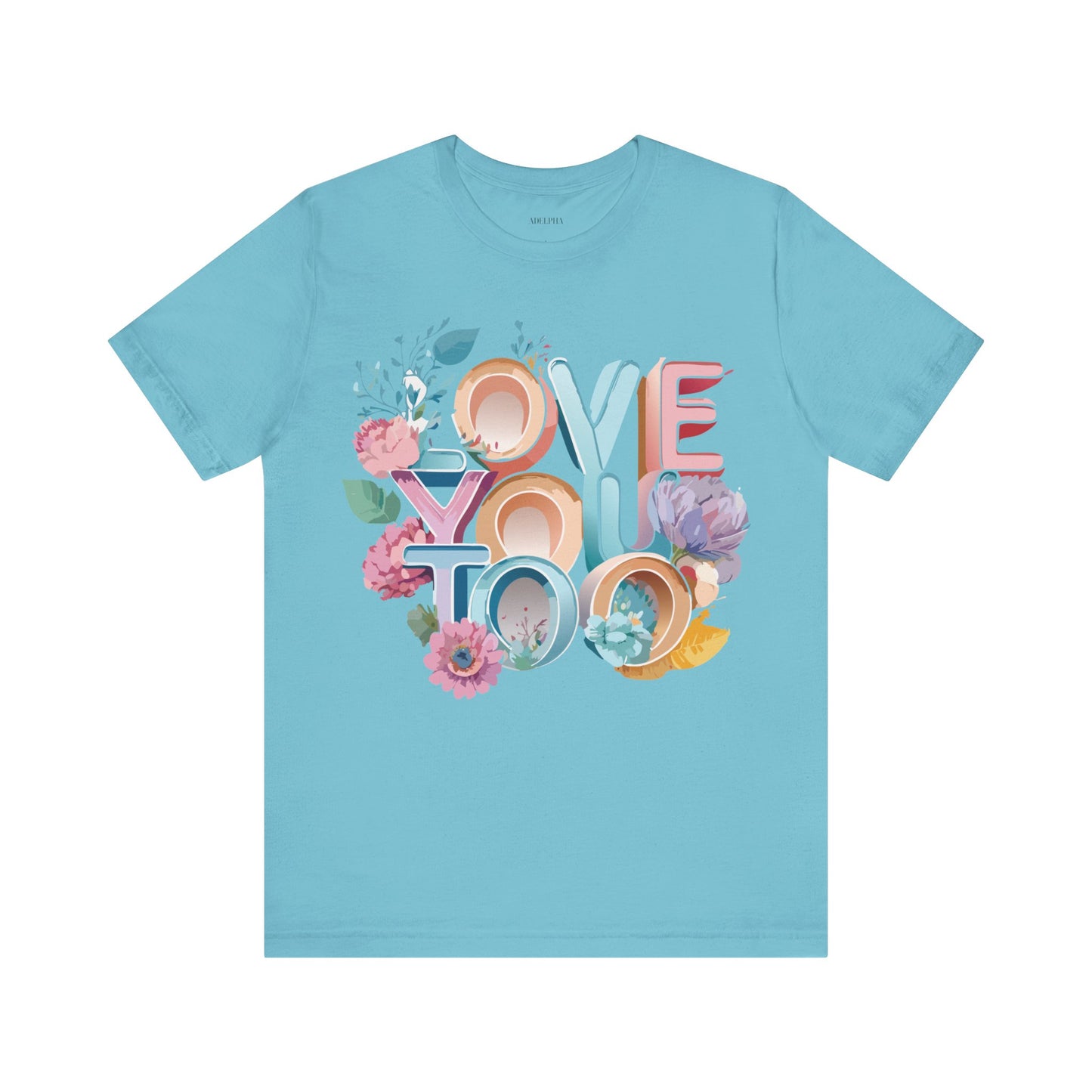 T-shirt en coton naturel - Collection Love story