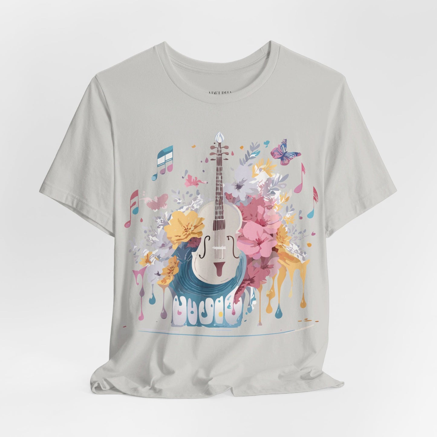 Natural Cotton Tee Shirt - Music collection