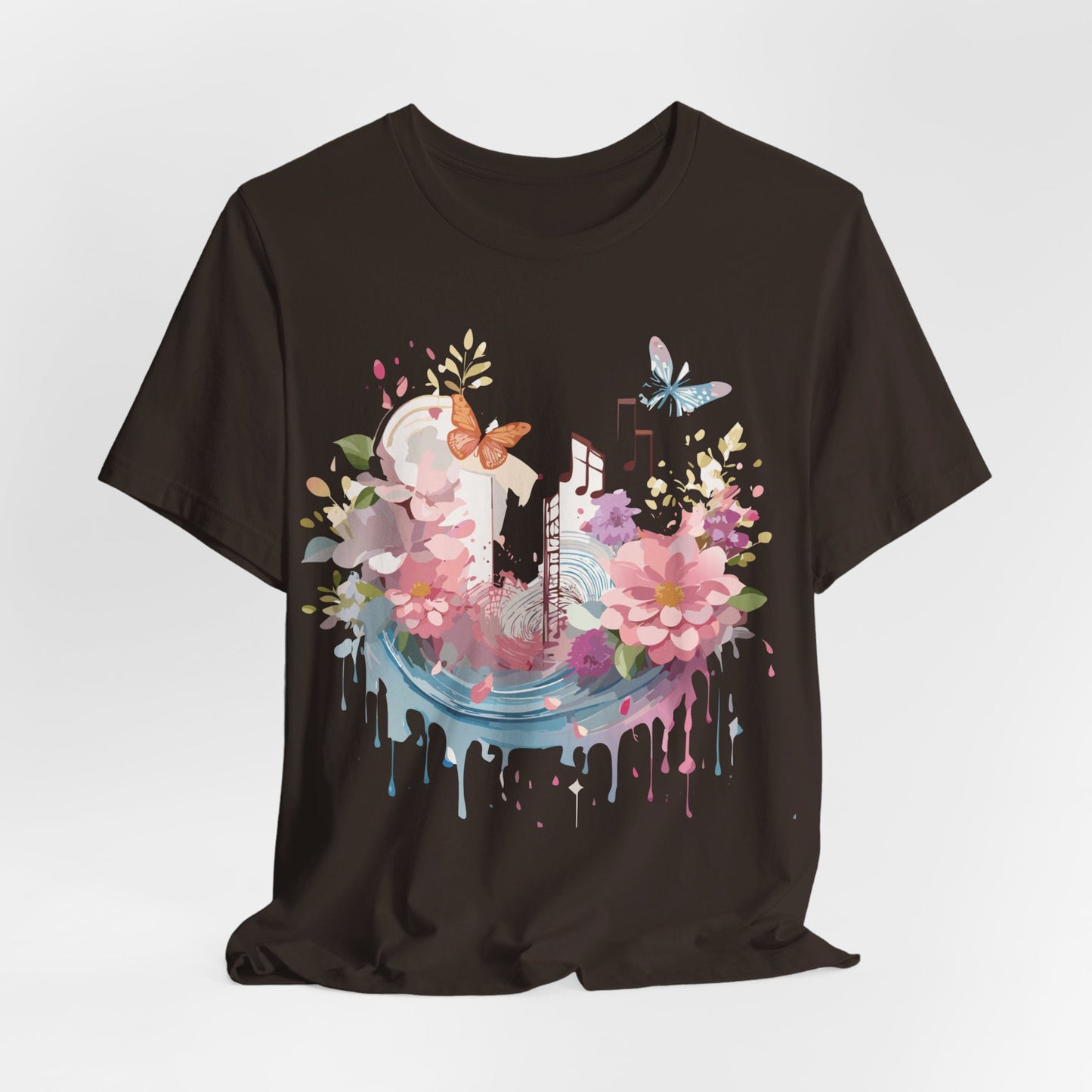 Natural Cotton Tee Shirt - Music Collection