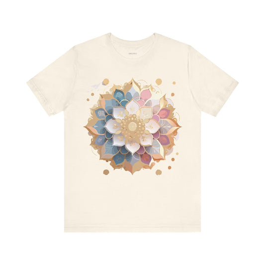 T-shirt en coton naturel - Collection Médaillon