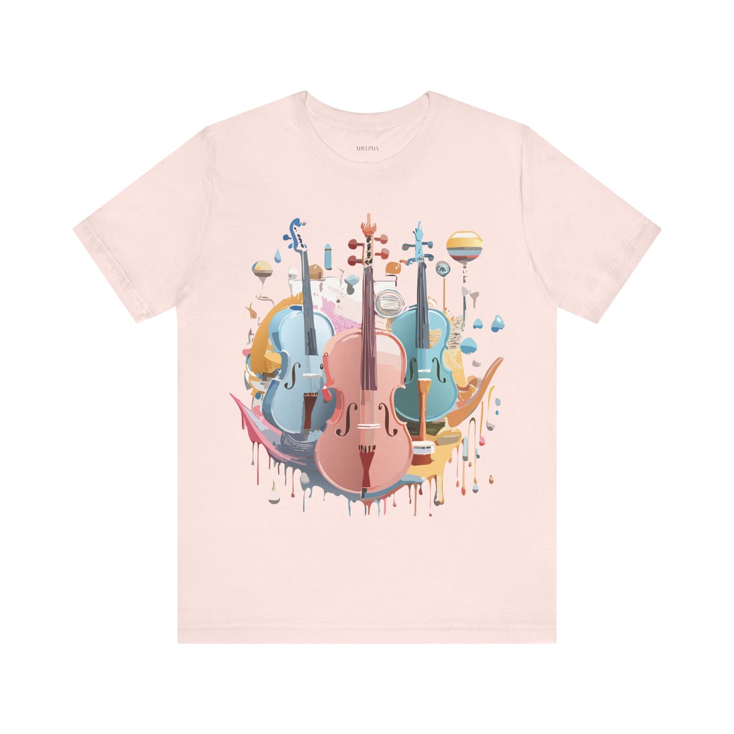 T-shirt en coton naturel - Collection Musique