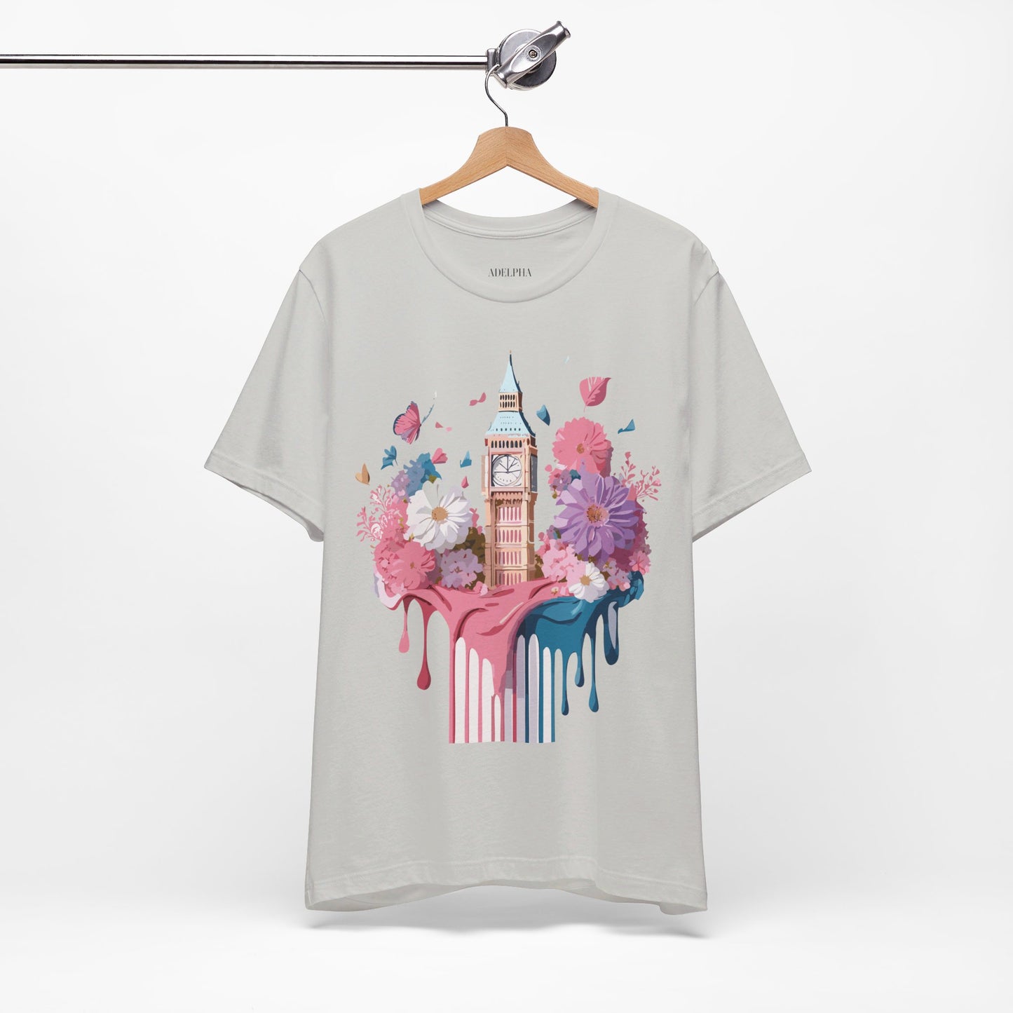 Natural Cotton Tee Shirt - Beautiful Places Collection - London