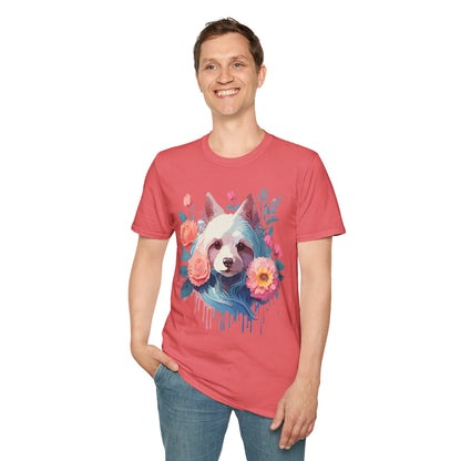 Dog Shirt Unisex Softstyle Cotton Tee Gildan 64000 With Animal Designs