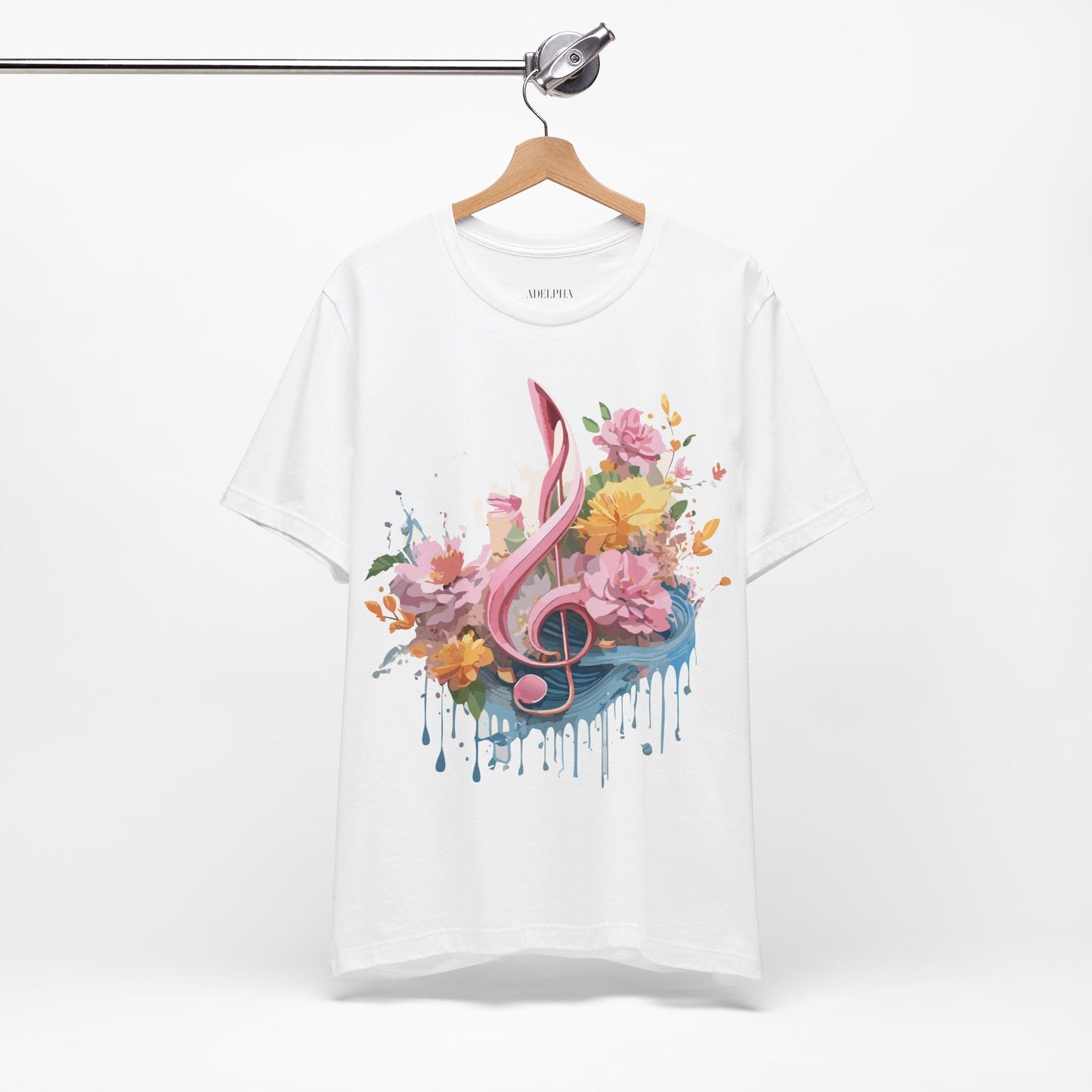 Natural Cotton Tee Shirt - Music collection