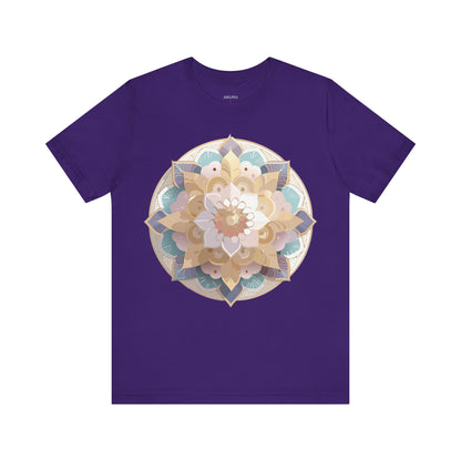Natural Cotton Tee Shirt - Medallion Collection Printify