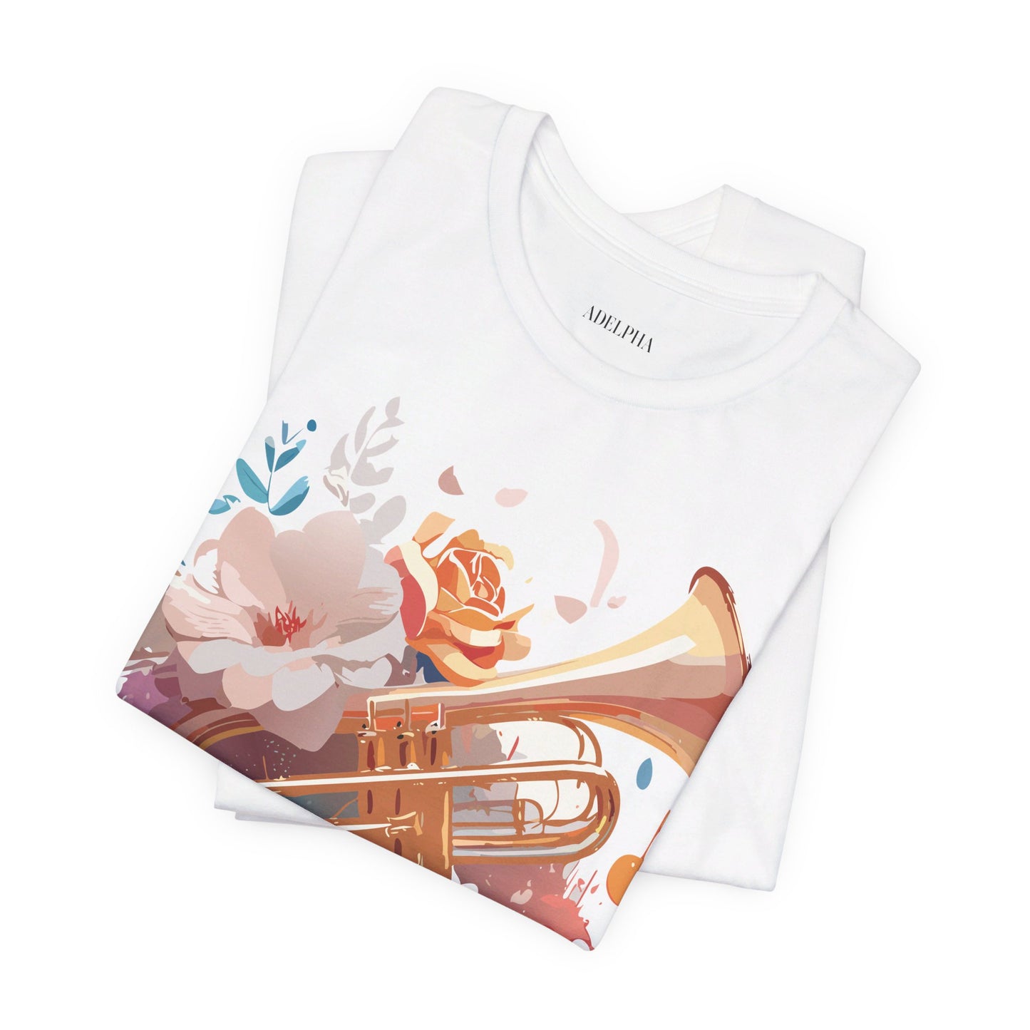 Natural Cotton Tee Shirt - Music collection