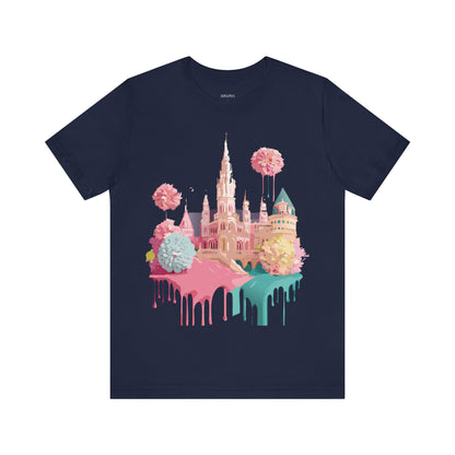 Natural Cotton Tee Shirt - Beautiful Places Collection - Vienna Printify