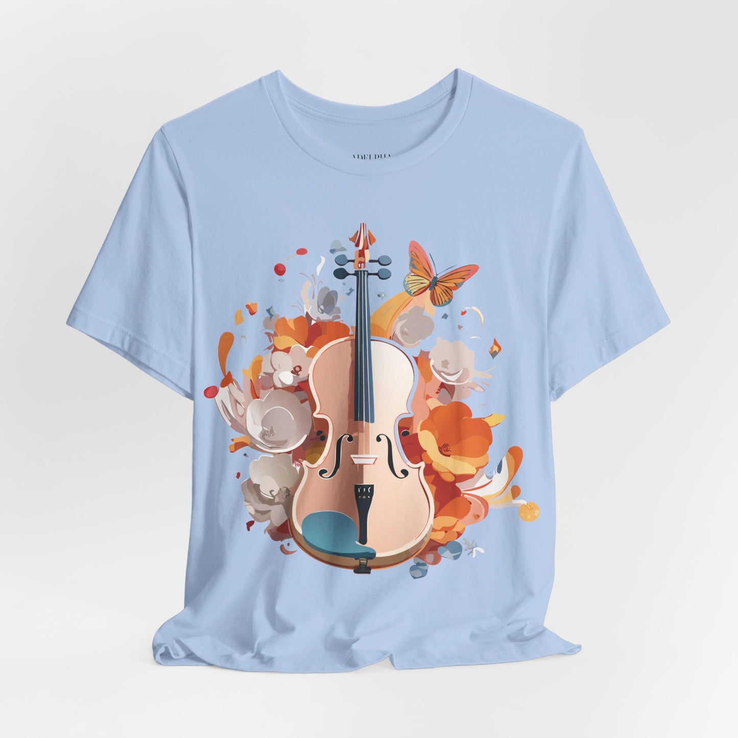 Natural Cotton Tee Shirt - Music collection