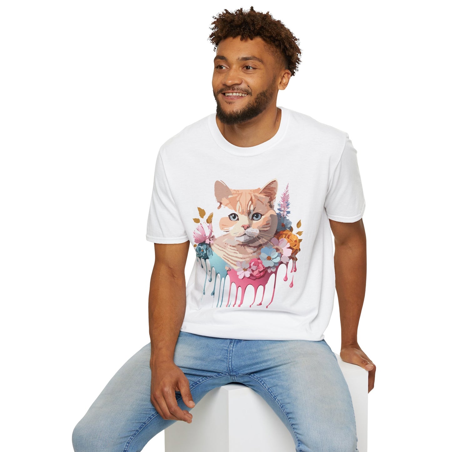 Cat Shirt, Shirt with Cat, Cats Tee, Kitten Tee