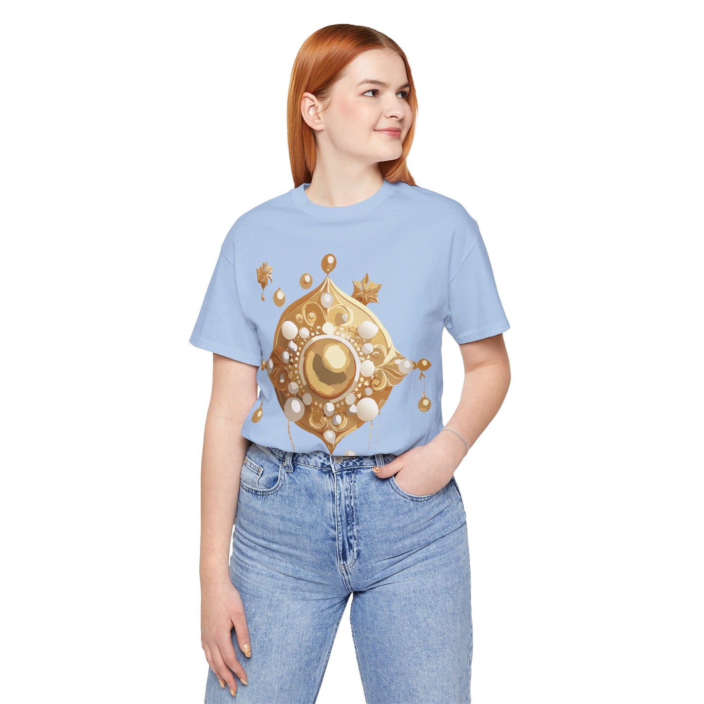 T-Shirt aus natürlicher Baumwolle – Queen Collection