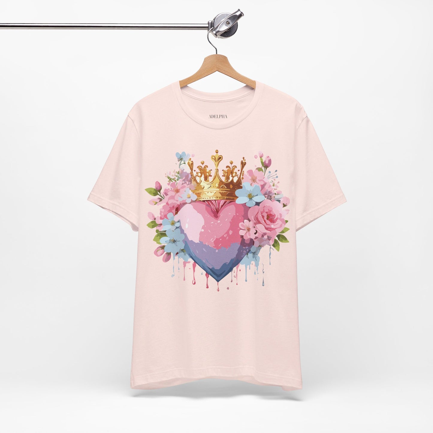 Natural Cotton Tee Shirt - Love story Collection