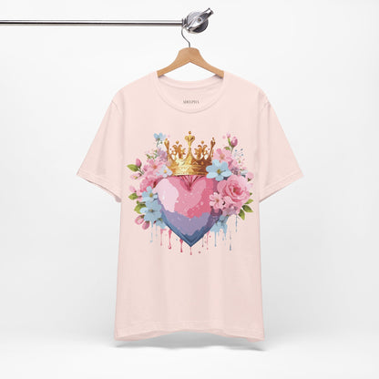 Natural Cotton Tee Shirt - Love story Collection Printify