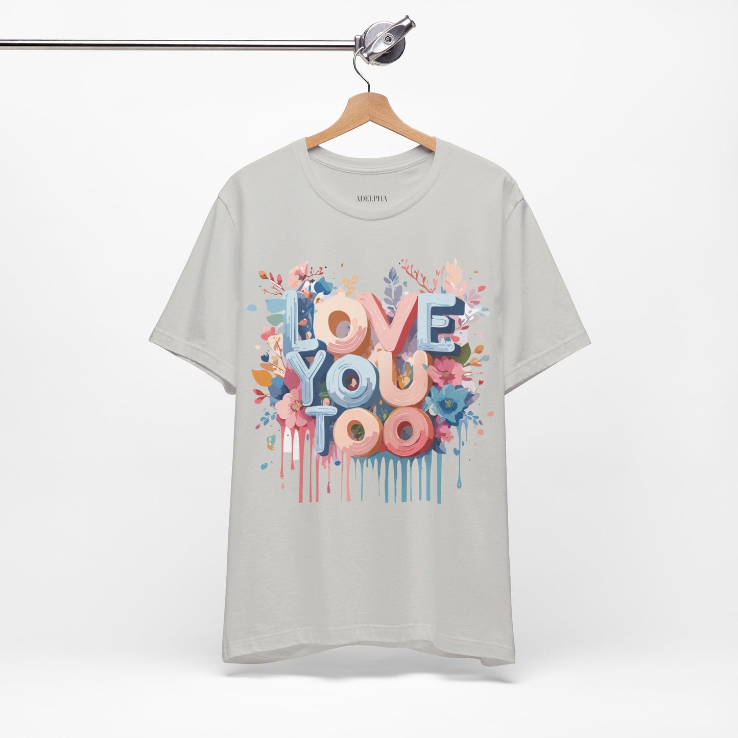 T-Shirt aus natürlicher Baumwolle – Love Story-Kollektion