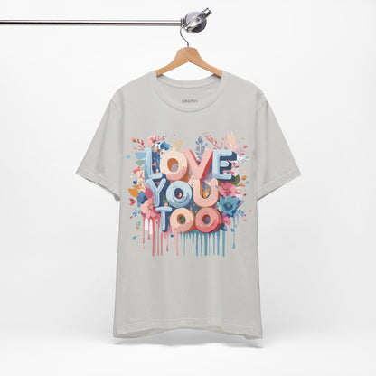 Natural Cotton Tee Shirt - Love story Collection Printify