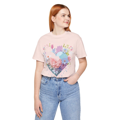 Natural Cotton Tee Shirt - Love story Collection Printify