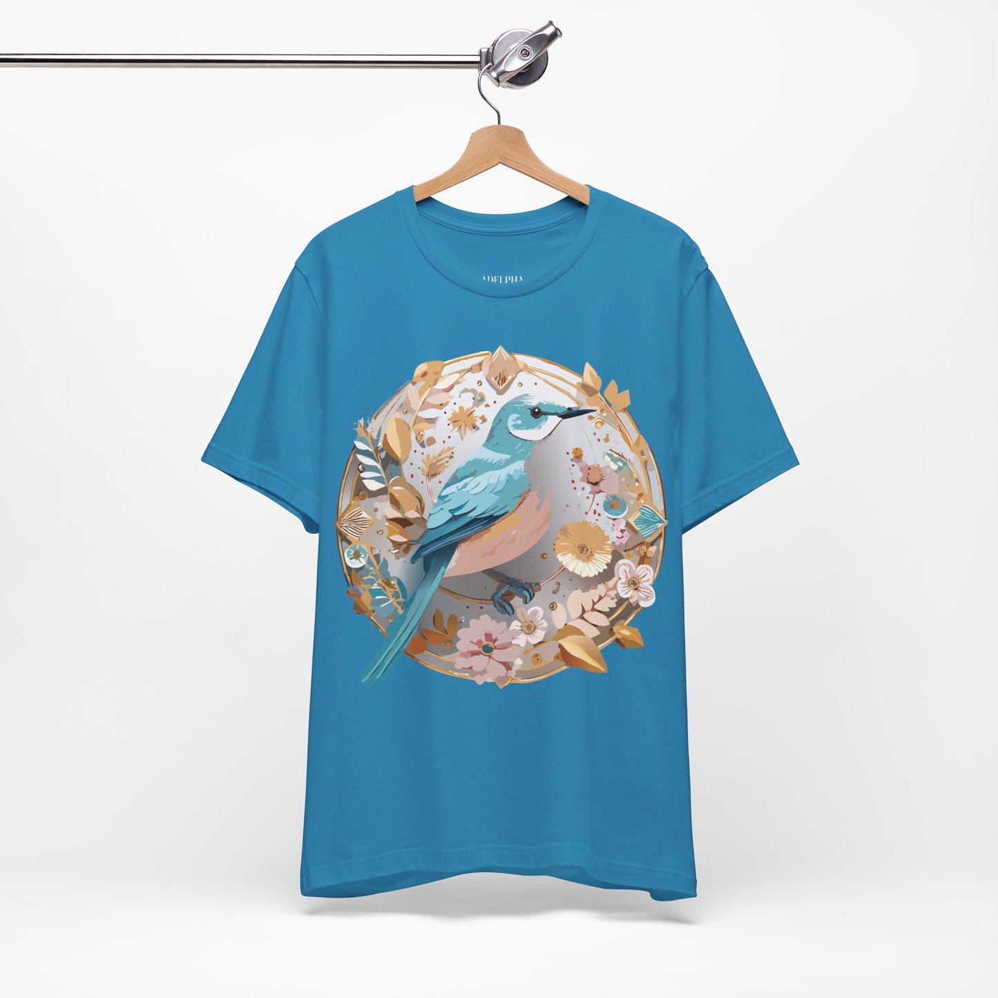 T-Shirt aus natürlicher Baumwolle – Medallion-Kollektion