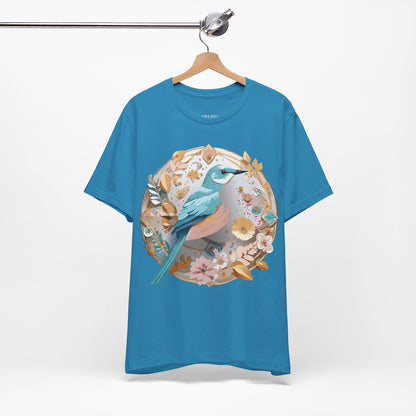Natural Cotton Tee Shirt - Medallion Collection Printify