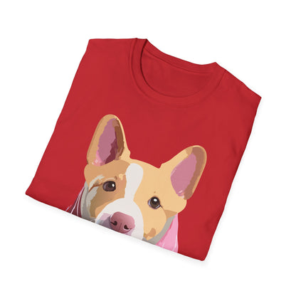 Dog Shirt Unisex Animal Print Tee Cotton T Shirt For Pet Lovers