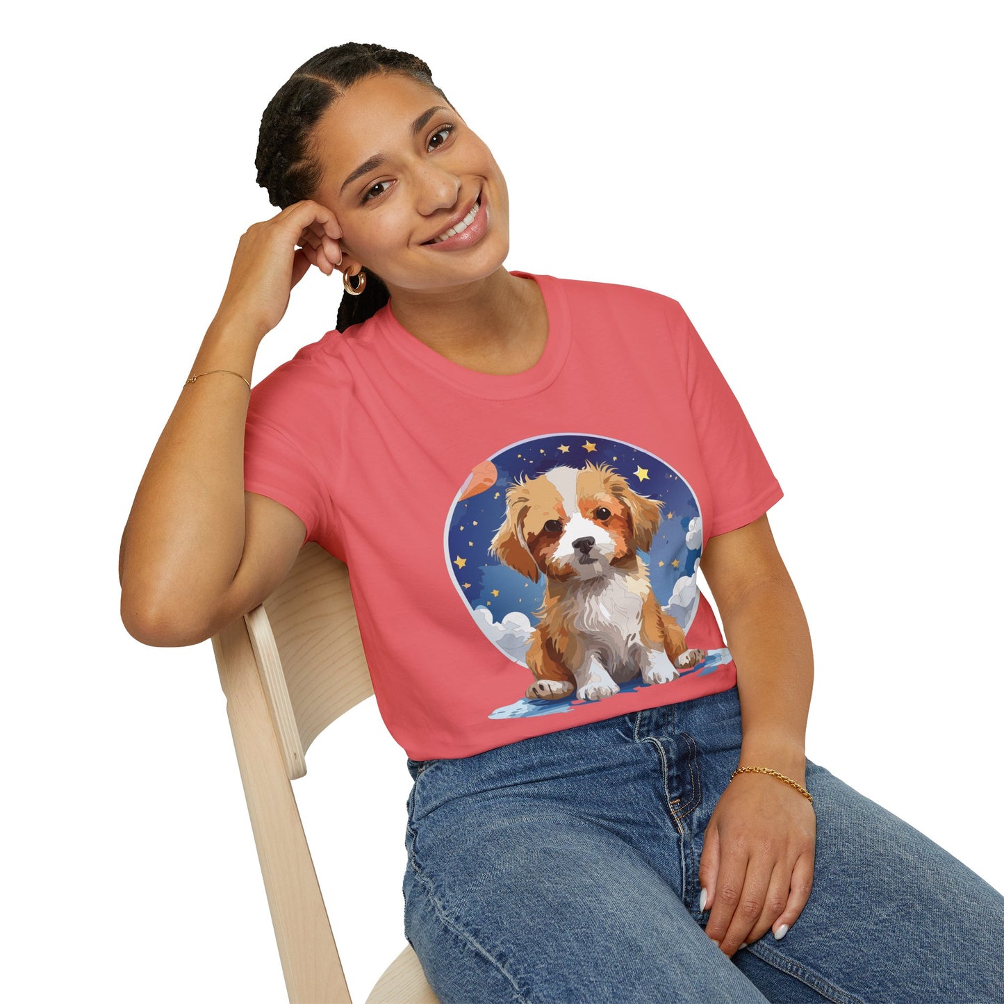 Dog Shirt, Shirt with Dog, Animal Tee, Shirt with Animals