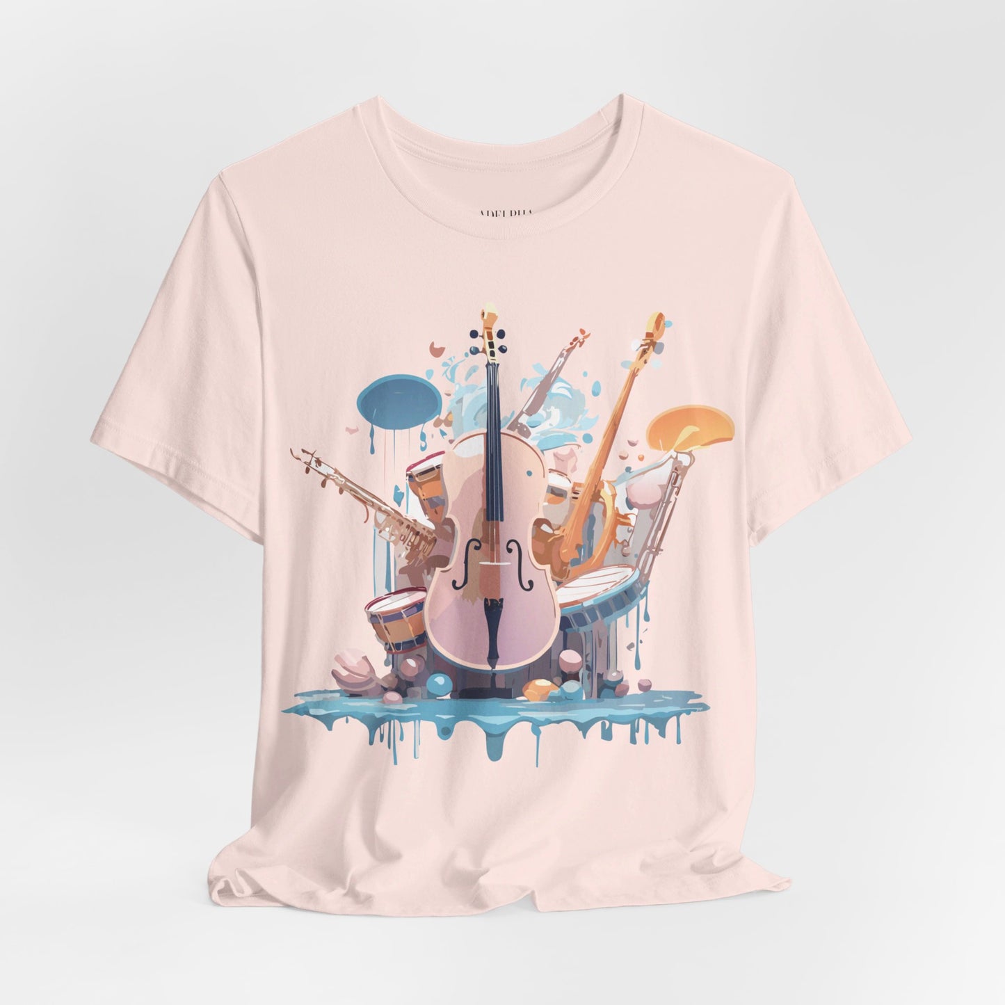 Natural Cotton Tee Shirt - Music collection