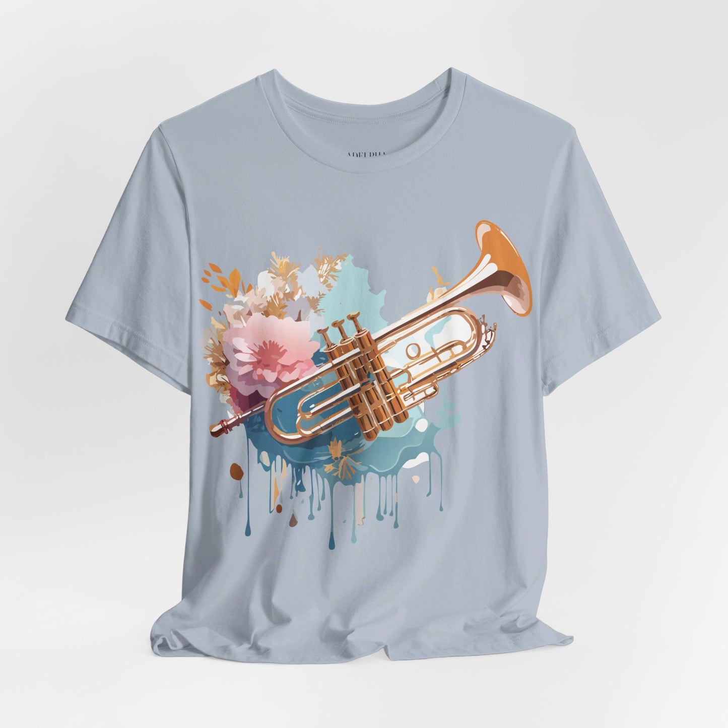 T-Shirt aus natürlicher Baumwolle – Musikkollektion