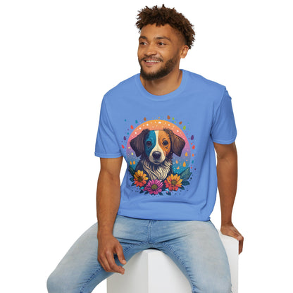 Dog Shirt Unisex Softstyle Tee 100 Percent Cotton Gildan 64000