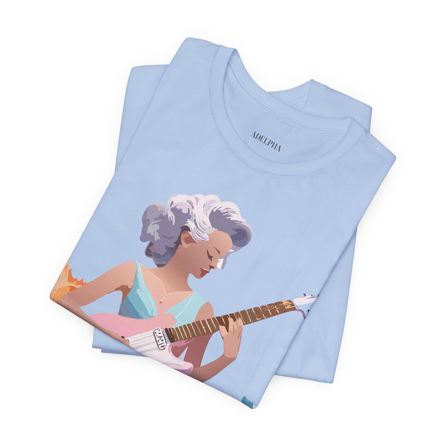 T-shirt en coton naturel - Collection Musique