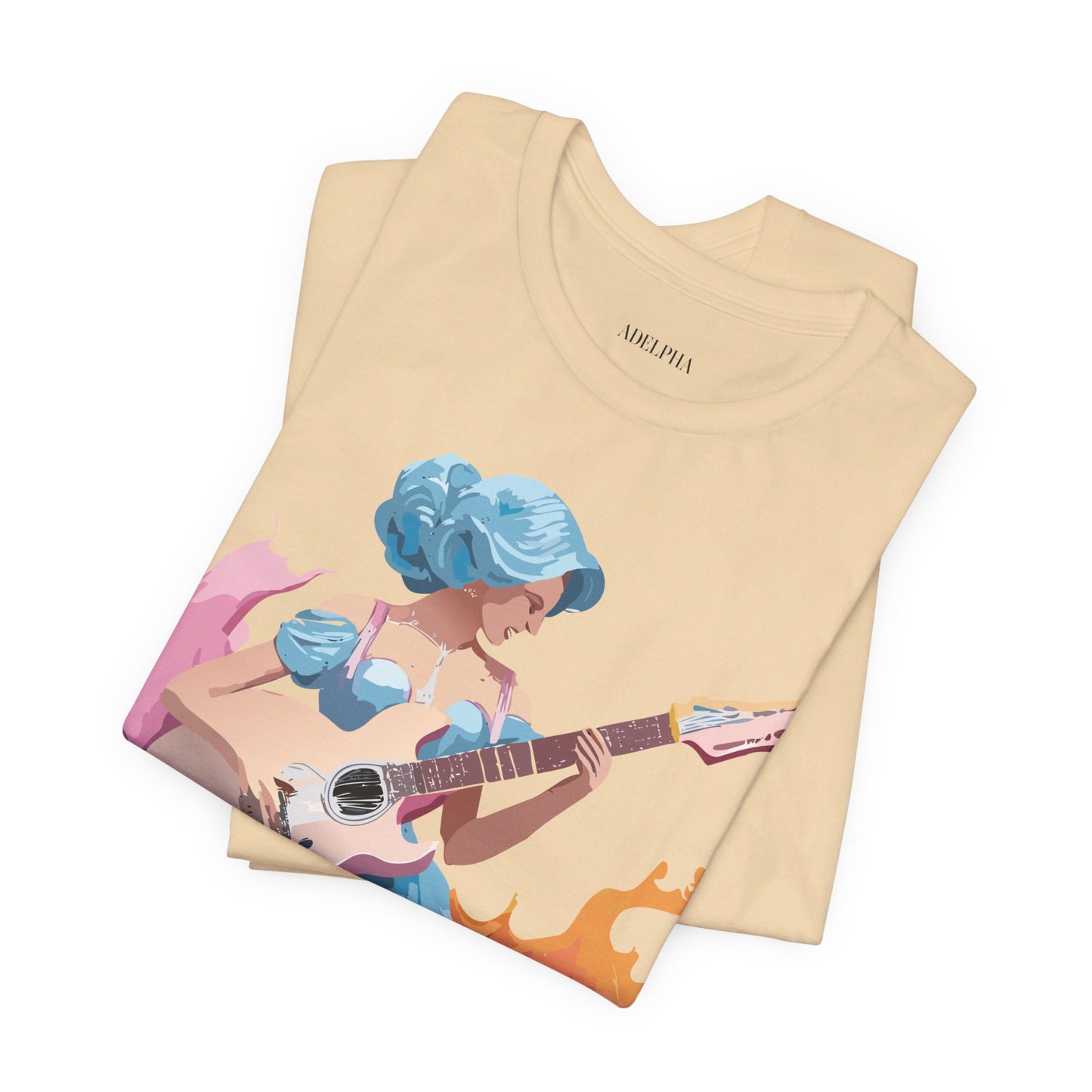 T-shirt en coton naturel - Collection Musique