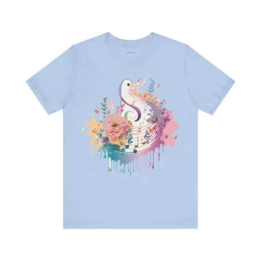 Natural Cotton Tee Shirt - Music collection