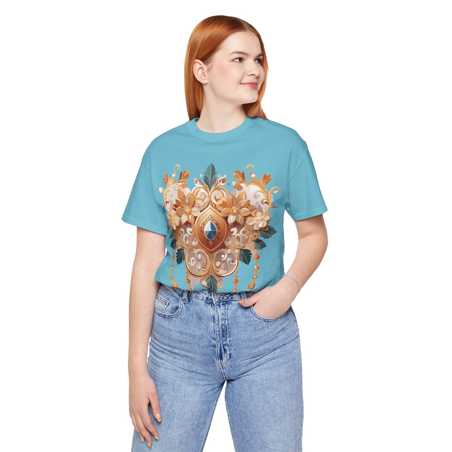 Natural Cotton Tee Shirt - Queen Collection