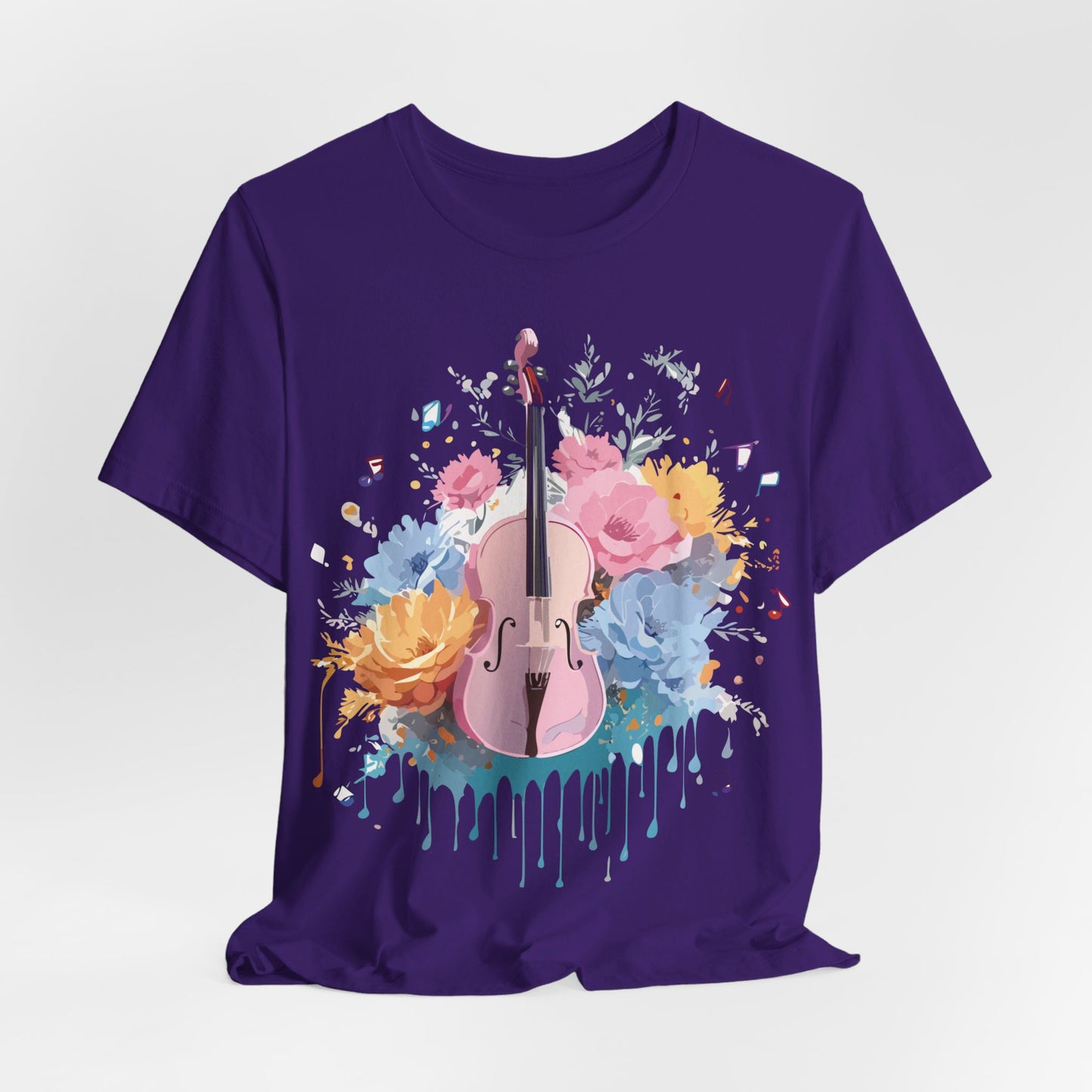 Natural Cotton Tee Shirt - Music Collection