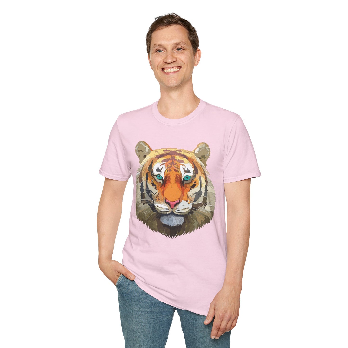 Tiger Shirt, Shirt with Tiger, Animal Tee, Shirt with Animals